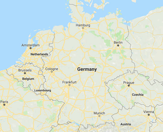 map of germany and netherlands Germany Alliance Automotive Group map of germany and netherlands